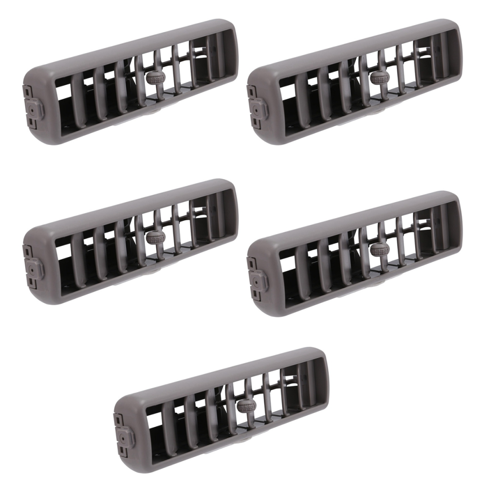 Car Roof Top Side Air Conditioning Vent Outlet A/C Panel Grille Gray 4713376376773