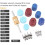 17Pcs Air Conditioning Valve Core Kit Valve Cores Accessories Tool 2