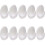 Wall Hooks White, Plastic Hooks Self-Adhesive White Hooks Wall Hooks No Drilling Needed White Reusable Hooks Adhesive Removable Wall Hooks Plastic Hoo 1