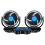 12V Car Fan Double Switch Double Head Fan Portable Auto Cooling Fan 1