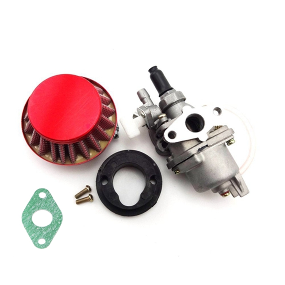 42Mm Air Filter+Carburetor Kit For 2 Stroke 47Cc 49Cc Red 4713376380138