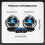 12V Car Fan Double Switch Double Head Fan Portable Auto Cooling Fan 3