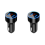3.1A Dual USB Car Charger 2 Port LCD Display 12-24V Fast Quick,Black 1