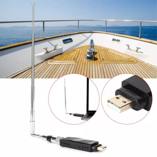 Dual Channel AIS Receiver USB Output AIS Receiver with Antenna 1