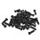 50Pcs Black Galvanized DIN 965 Countersunk Cross Screws M3x10 Assortment Kit 10