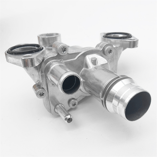 FOR XF Engine Coolant Aluminum thermostat housing 1