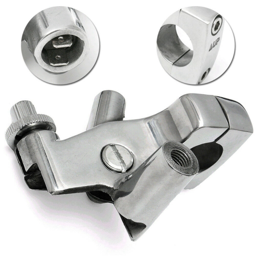 1inch Clutch Lever Mount Holder for Shadow 600 VT750 Silver