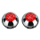5 Speed Gear Shift Knob for 2012-2018 Chrome+Red 55344048 1