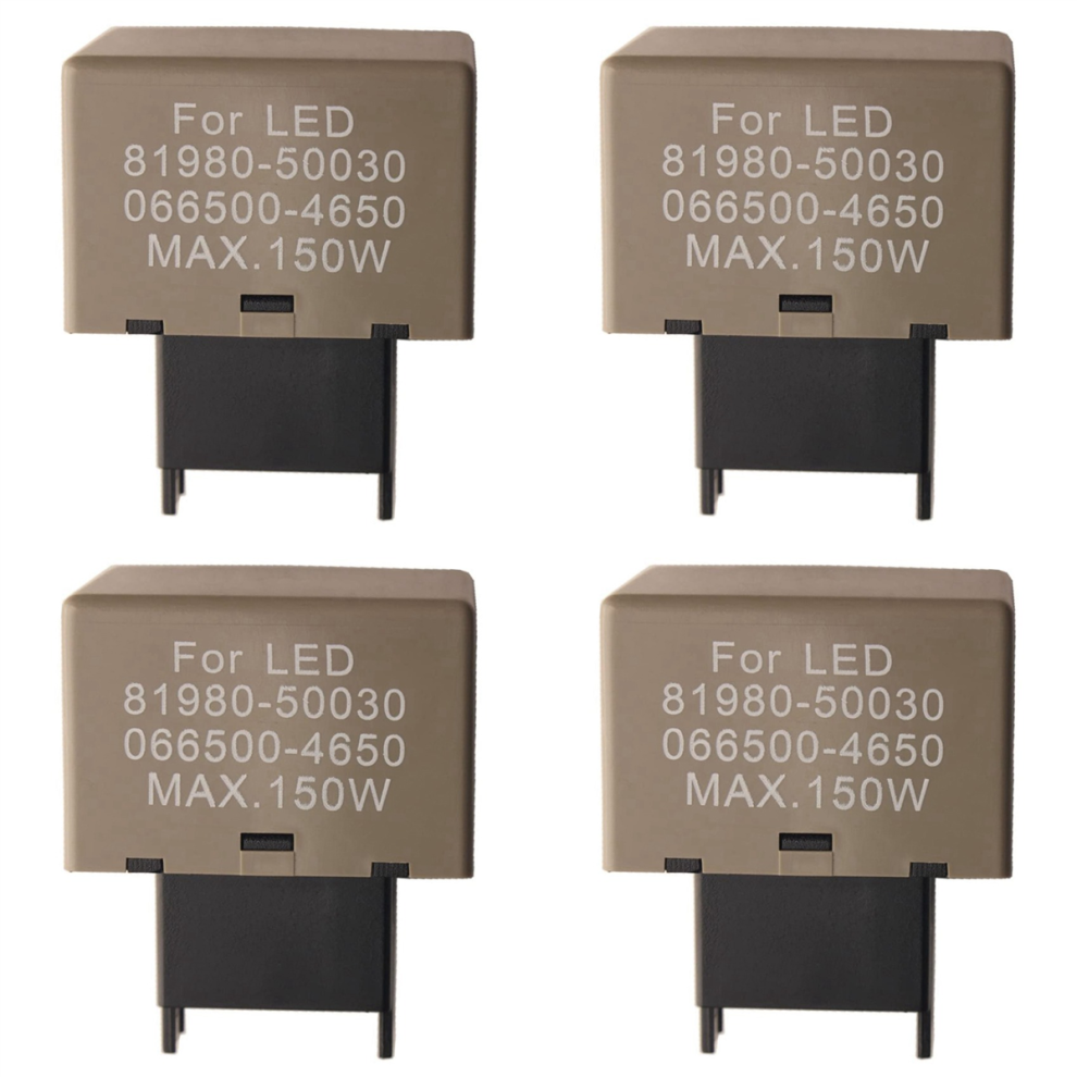Car Accessories 8-Pin Electronic Flasher Relay Gray 4713376319268