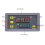 Digital Time Delay Relay LED Display Cycle Timer Control AC110-220V 4