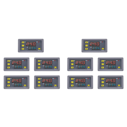 Digital Time Delay Relay LED Display Cycle Timer Control DC12V