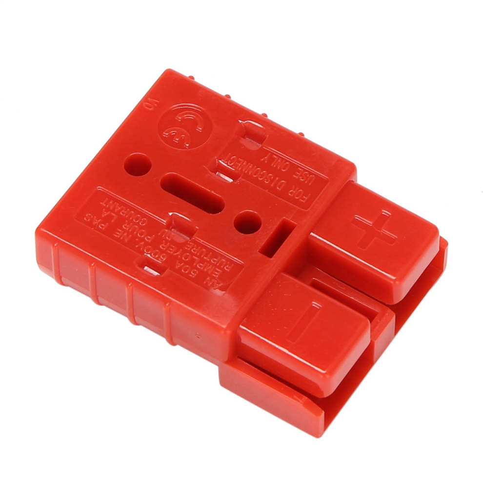 For Anderson Style Plug Connectors 50A 600V Terminals Plugs Red 4713376324880