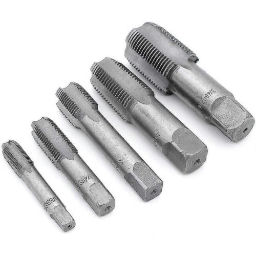 5pcs Bsp Pipe Thread 55 Degree Taps G1/8 G1/4 G3/8 G1/2 G3/4 HG