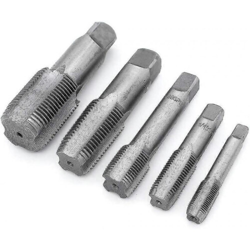 5pcs Bsp Pipe Thread 55 Degree Taps G1/8 G1/4 G3/8 G1/2 G3/4 HG 1