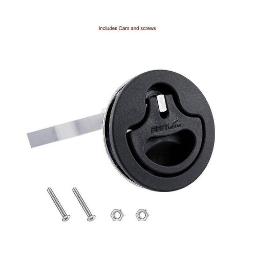 Marine Boat Door Handle Buckle Lock Flush Pull Hatch Latch for Rv Caravan Boat HG 2
