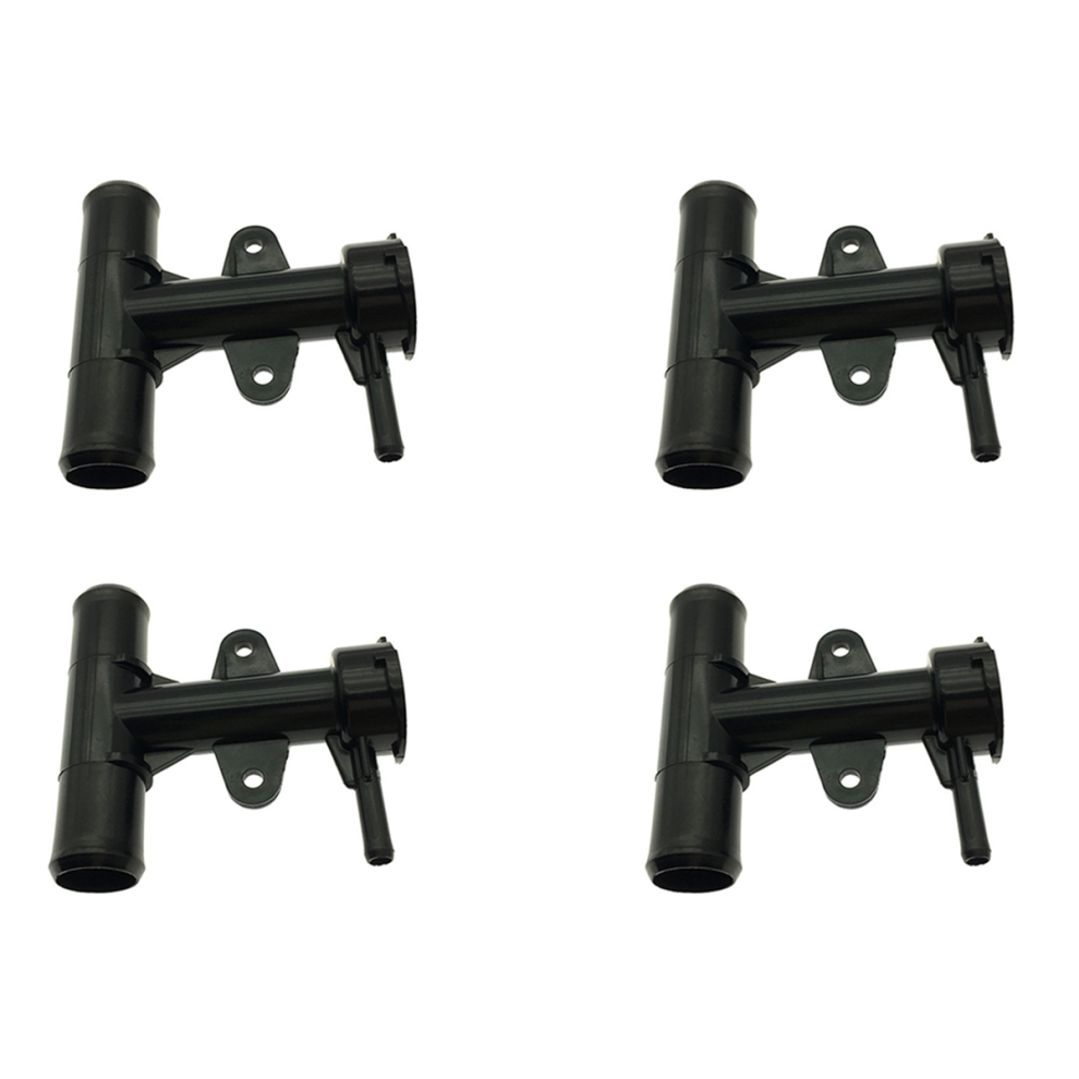 2 Pcs Car Radiator Filler Neck 21418-1Hk3a For 1.6L Black 4713376327232