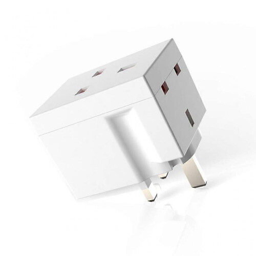 3-Way Triple Plug Adapter - Multi-Plug Extended Socket Adapter - UK 3 Pin HG 1