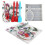 Spoon Storage Tray Epoxy Resin Mold Tableware Rack Plate Casting Silicone Mould-- 11