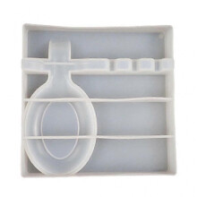 Spoon Storage Tray Epoxy Resin Mold Tableware Rack Plate Casting Silicone Mould--