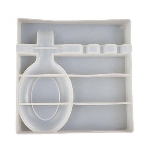 Spoon Storage Tray Epoxy Resin Mold Tableware Rack Plate Casting Silicone Mould--