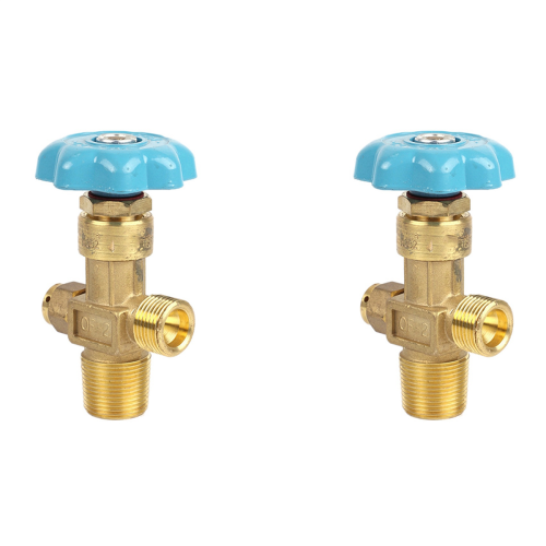 DN4 15MPa Oxygen Cylinder Valve Qf-2 Copper Oxygen Cylinder Nozzle