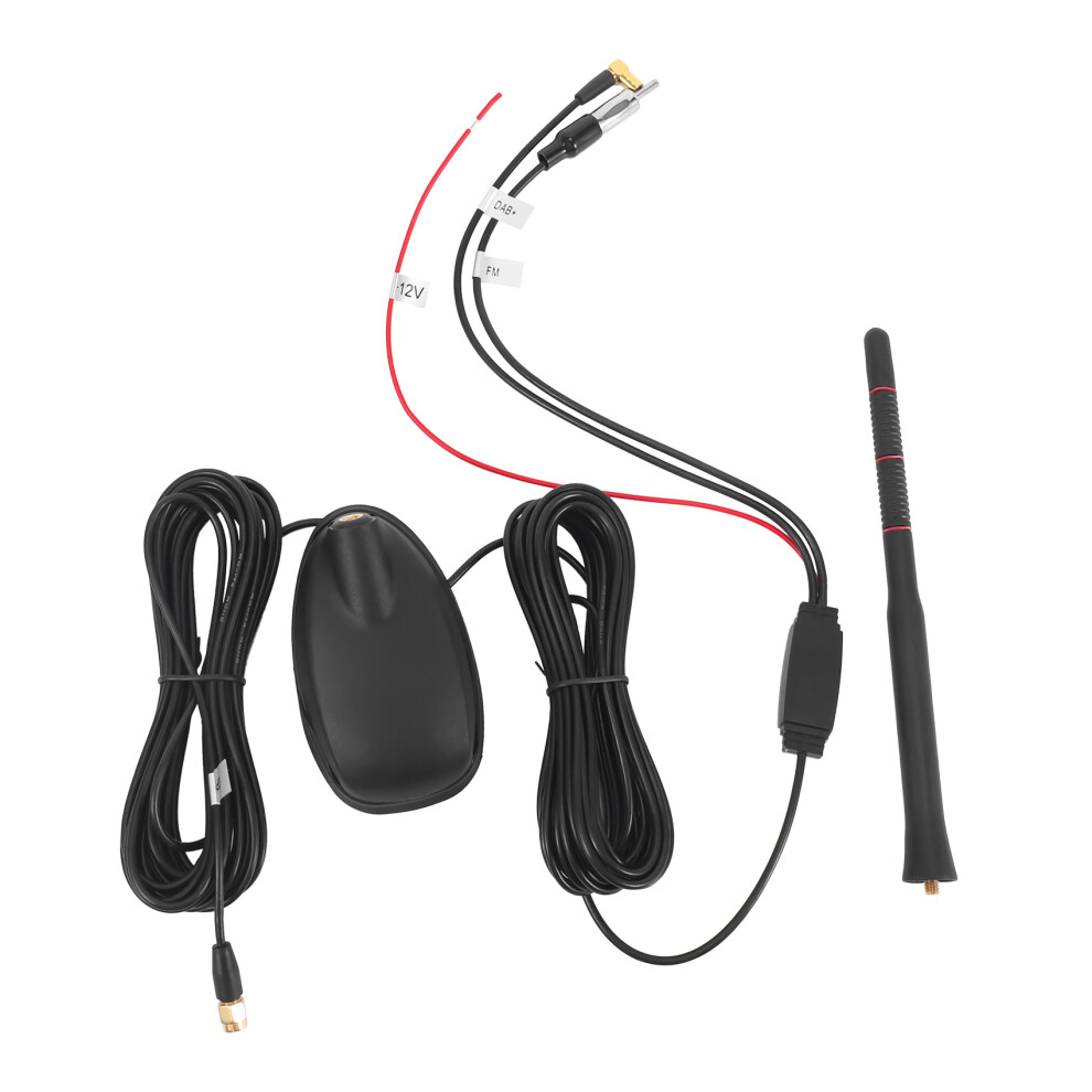 Car Antenna +Gps+Fm Amplified Waterproof Dustproof Universal 4713376345069