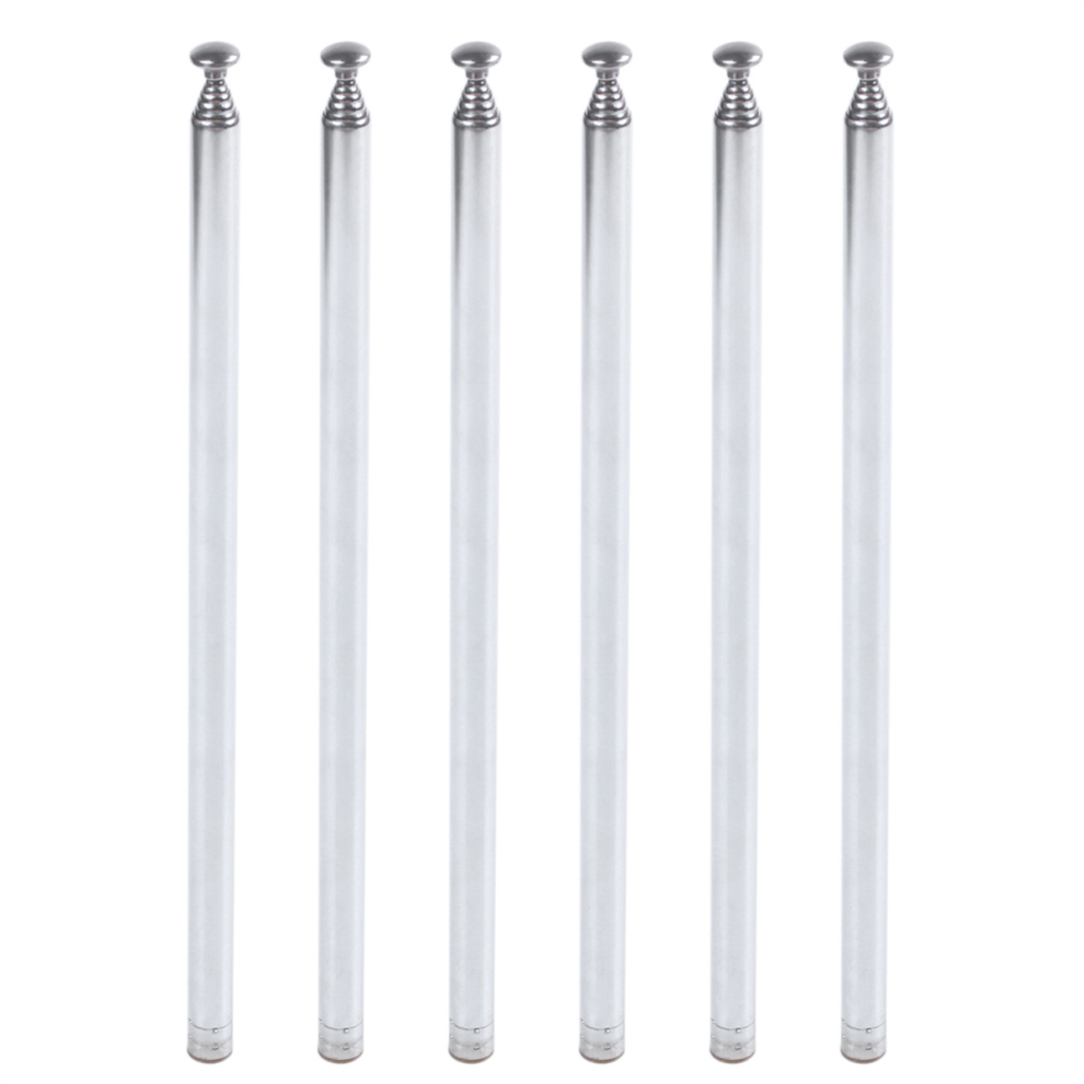 96Cm 7 Section Telescoping Stainless Steel Am Fm Radio Tv Antenna 4713376344901