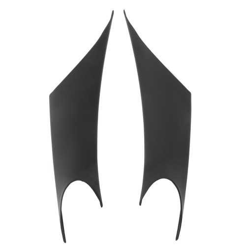 2Pcs ABS Interior Door Handle Cover for - Black 1