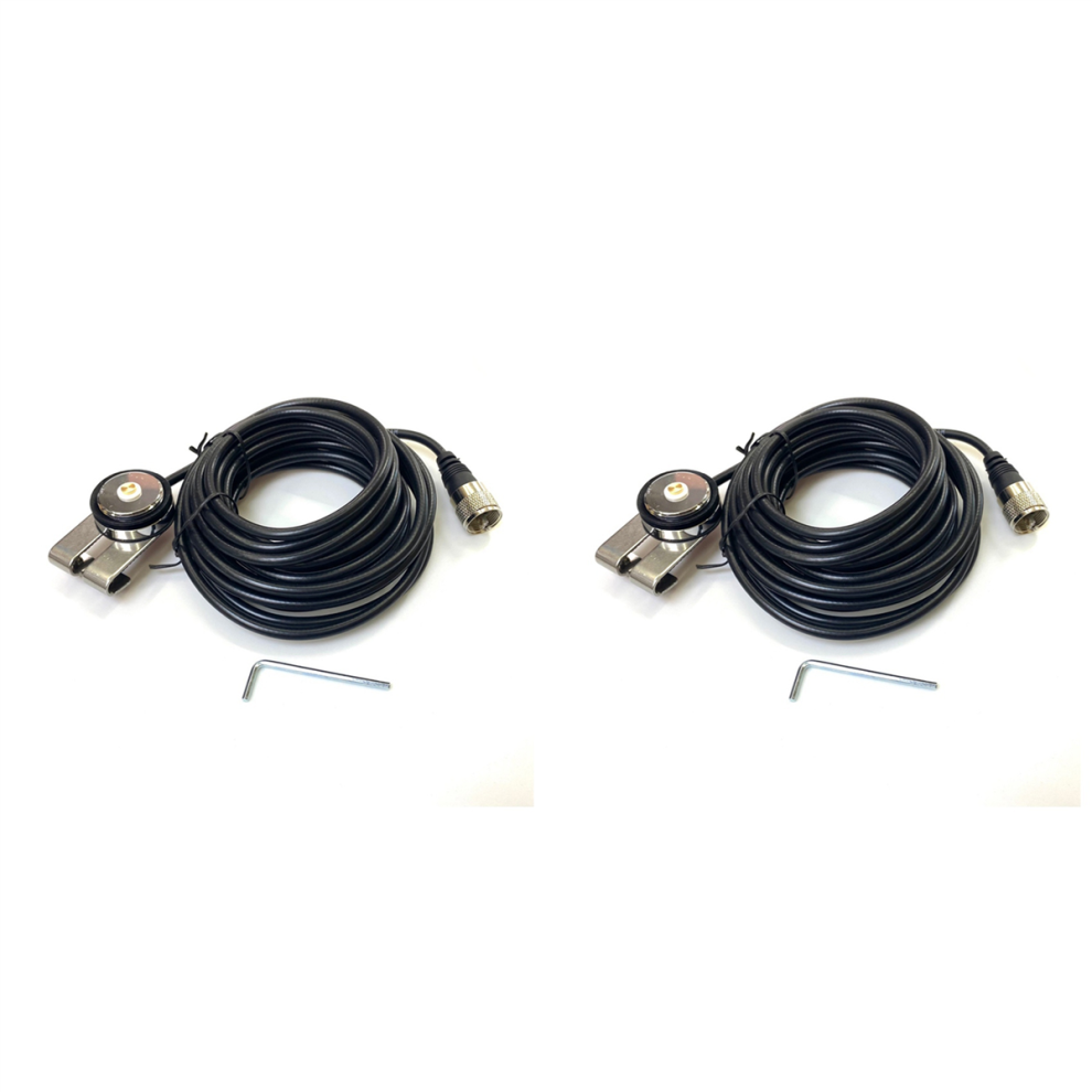 N-2 5M Nmo To Pl259 Rg-58 Coax Cable Antenna Cable Nmo Mount 4713376345748