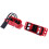 Motorcycle Chain Cleaning Machine Kit Brush Gear Cleaner Tool Red 7