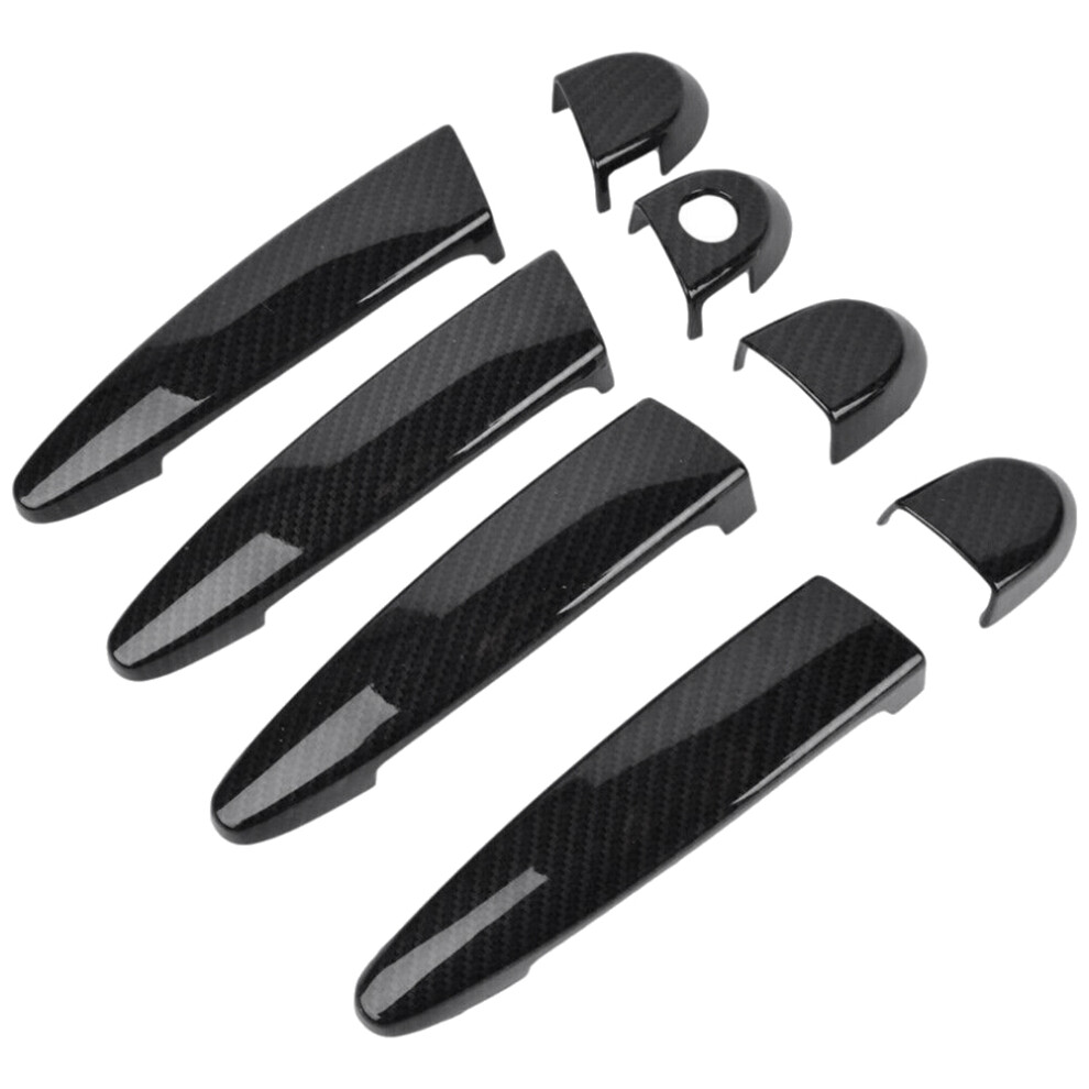 Carbon Fiber Outside Exterior Door Handle Cover Trim For - 4713376352227