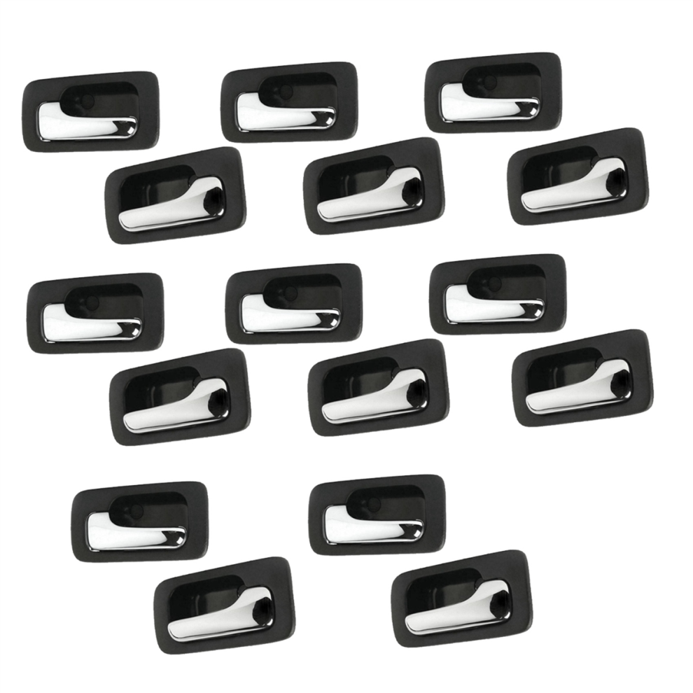 Car Interior Door Handle Front Lh Rh For Accord Sedan 1990-1993 Black 4713376351930
