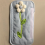 2x Flower Polka Dot Door/Refrigerator Handle Cover Gloves Blue 4
