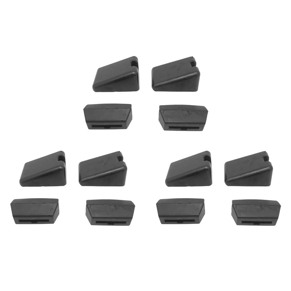 4Pcs L85-6081 L85-6082 Hood Bumper Support For 4713376349067