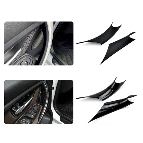 4PCS Car Interior Door Handle Cover Trim for Armrest Pull Cover A 2