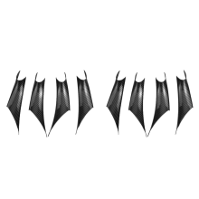 4PCS Car Interior Door Handle Cover Trim for Armrest Pull Cover B