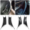 4PCS Car Interior Door Handle Cover Trim for Armrest Pull Cover B 4