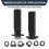 Universal Motorcycle Handlebar Grips with The Snap-in Cam Black 4