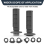 Universal Motorcycle Handlebar Grips with The Snap-in Cam Grey 5