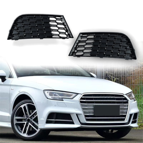 1 Pair Fog Lamp Frame for A3 8V Sline S3 RS3 2017-2020 1