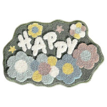 Cute Bathroom Rug Bath Mats Super Absorbent Soft Microfiber Non- Bath Mat Entrance Door Mat Toilet Bathtub Rug A HG
