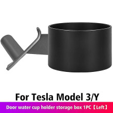 (Black Left)Car Door Interior H Stora Izer Rative Refit Protective Accessories For Tesla 2021-2022 3