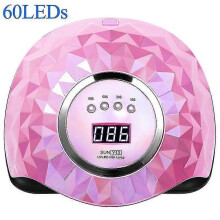 Powerful 60leds Led Nail Art Light for Gel Nail Polish Drying Low Heat Mode Smart Sensor HG