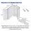 RV Sliding Mirrored Door Latch H527 Universal Mirror 4