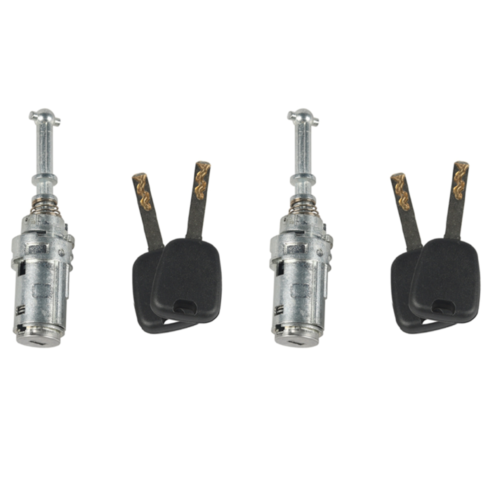 Car Left Front Door Cylinder Lock With Key Kit For C2 C3 4713376355730