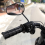 Universal Motorcycle Handlebar Grips with The Snap-in Cam Black 2