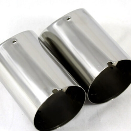 Stainless Steel for E90 E92 325 328I Exhaust Tip Muffler 2