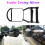 Towing Mirror Adjustable Dual Extension Mirrors Long Arm Wing Mirrors 3