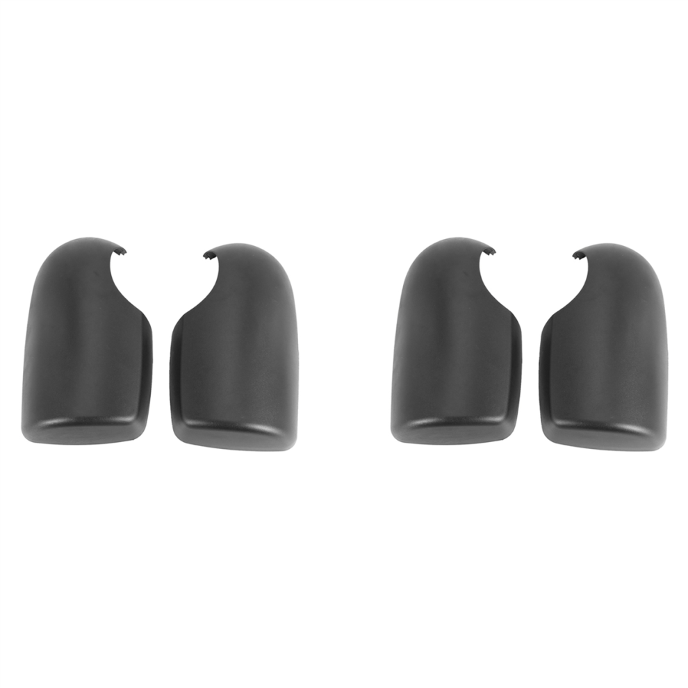 2Pcs Abs Door Wing Mirror For Transit Mk6 Mk7 2000-2014 Black 4713376361335