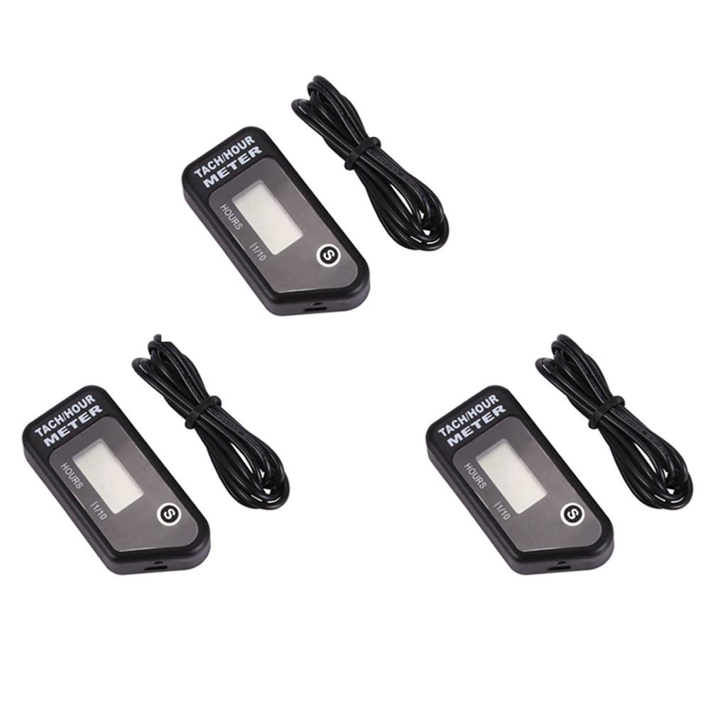 Hour Meter Digital Tachometer For Outboard Motor Lawn Mower 4714181670872